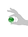 Candy Shop Green 1-Inch Gumballs (1 Pound)