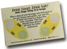 DrinkSafe Date Rape Drug Test Strips - 2 Tests / 1 card, detect ghb and ketamine