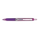 Precise V7RT Roller Retractable Pen, Needle tip, Purple Ink, 0.7mm Fine