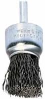 1" Crimped Wire End Brush .010 Ss Wire, Sold As 1 Each