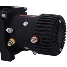 RUGCEL Winch Waterproof Synthetic Rope Winch - 12000 lb. Load Capacity