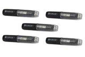 EASYLOG Lascar EL-USB-2-LCD 5 Pack USB Temp/Humidity Data Logger w/LCD Display