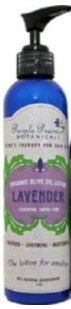Lavender Organic Olive Oil Lotion 8 oz