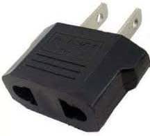 Century Accessory Europe To USA AC Power Plug Adapter Travel Converter EU To USA