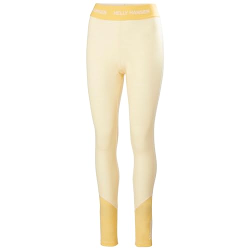Helly Hansen Femmes Pantalon W LIFA Merino Midweight, Crème Jaune, XS