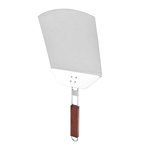 Fengyuanhong Pizza Spade Lifter roestvrij staal pizzapalet Paddle Foldable Handle Bakers Peel Houten - Afbeelding 4