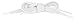 OrthoStep Flat Athletic white 48 inch Shoelaces 2 Pair Pack