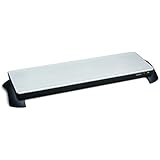 Salton TWT-30 Silhouette 800-Watt Cordless Classic Stainless-Steel Warming Tray, 3 Plate