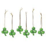 Shamrock Jingle Bells - St Patrick's Day Decor - One Dozen