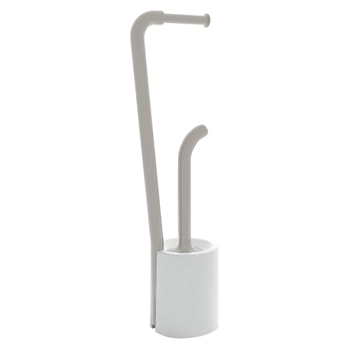 Gedy Wendy Foot Column, Resin, White and Beige, 16 x 20.4 x 69.80 cm