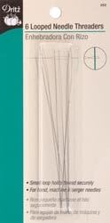 Dritz Looped Needle Threader 6/Pkg 252 (3 Pack)