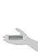 Medline Premium Foam Hand Grip for Crutches, Gray - Ergonomically Designed for Comfort & Durability - Pack of 6 Pairs