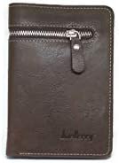 Wallet pu Leather Men (Dark Brown)