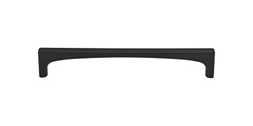 Top_Knobs Riverside Pull Color Flat Black 6