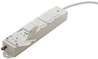 HBL6MGRPT620 - Surge Protector, Hospital Grade, 6 Outlets, NEMA 5-20R, 20 A, 125 V, NEMA 5-20P, 6 ft