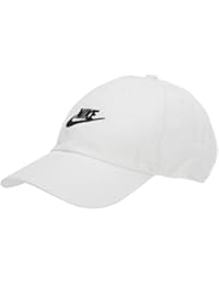 NIKE Sportswear Unisex H86 Futura Cap, White/White/Black, One Size