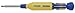 Megapro - 151SS-CS MegaPro 151SS 15-In-1 Stainless Steel Driver in Yellow/Blue yellow/blue