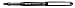 Sanford Brands Rollerball Pen, Soft Grip, Needle Tip, .5mm, Black Ink (SAN1734918)