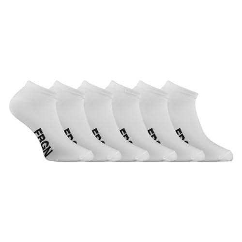 FREEGUN Fg/1/Tcx6/Frgn Calcetines, Blanco, 43-46 (Pack de 6) para Hombre