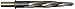 Triumph Twist Drill Co. 072283 5/8 Diameter TCR High Speed Steel Drill, Black and Bronze Oxide Coated, 1-Pack