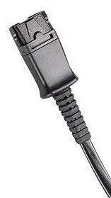 Quick Disconnect QD to 2.5mm Telephone Headset Adapter Cable Coiled Headset to Cisco Linksys SPA Polycom Grandstream Panasonic Zultys & Gigaset Office IP & Many Cordless Dect Phones