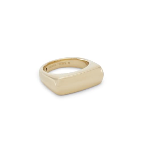 Fossil Womens Stainless Steel band Rings