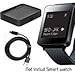 LG G Watch Charger, LG G Watch (LG-W100) Charging Cradle Dock, AnoKe Replacement Portable Charging Docking Station Cradle Holder Dock + USB Cable Cord For (LG G WATCH W100 Dock)