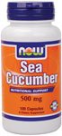 NOW Sea Cucumber 500mg,100 Capsules