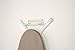 Wholesale Hotel Products T-Leg & Y-Leg Ironing Board Holder, Powder Coated Storage Rack with White Finish, Lightweight & Space Saving Closet Organizer for Ironing Board, Accessories, & More - (White)