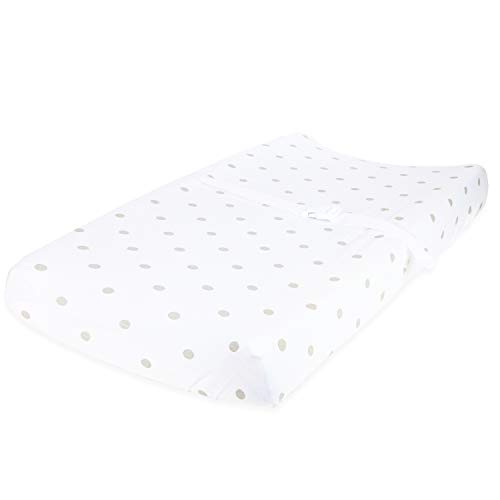 Cuddly Cubs Baby Changing Table Pad Cover Set for Boys & Girls | Soft & Breathable 100% Jersey Cotton | Adorable Unisex Patterns & Fitted Elastic Design | Cute Nursery & Cradle Bedding Sheets 2-Pack