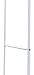 Darice 5209-05 Tubular Decorative Wedding Arch, 72-Inch, White