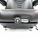 Milsco Highback Suspension Seat with Arm Rests - Black, Model Number V-5300