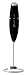 Emily’s Brand (Volume 2) Double Ring Whisk Battery Operated Milk Frother HandHeld - Steamer Cappuccino Coffee Maker Stainless Steel With Stand
