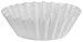 Tupkee 12-Cup Large Coffee Filters - 9.75” x 4.25” - 500 Count - Tall Walled to Prevent Ground Overflow - Compatible with Bunn 12 Cup Commercial Coffee Maker & Large Home Machines - Made in the USA