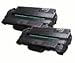 Compatible Laser Toner Replaces Samsung MLT-D105L - 2 Pack