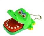 Funny Mini Crocodile Dentist Game Toy(Green)