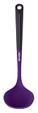 Art And Cook Premium Silicone Soup Ladle, Purple