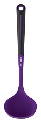 Art And Cook Premium Silicone Soup Ladle, Purple