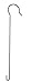 Panacea 89017 Tree Branch Hook, Black, 36-Inch primary