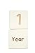 Baby Milestone Age Blocks | Natural Solid Wood | Days, Weeks, Months, Years | Newborn Gender Neutral (Boy or Girl) | Picture Photo Prop | Baby Shower Gender Reveal by Life Essentials