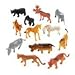 12-pc Plastic Safari Animals