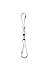 WorldaWhirl Whirligig Wind Spinner SS Swivel Hook Display Twist Turn Twirl Swirl (5, Clip and Clip)