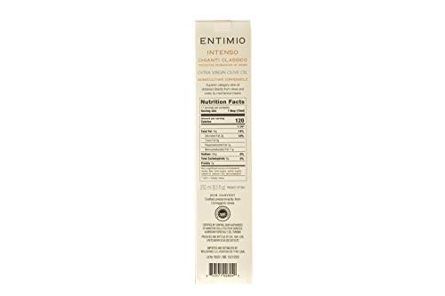 Entimio Intenso | Robust Tuscan Olive Oil Extra Virgin DOP | 2018 Harvest Italian Olive Oil from Italy, Tuscany, 2019 Gold Award | First Cold Pressed, Rich in Antioxidants | 16.9 (2 x 8.5) fl oz - Thumbnail 6
