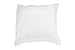 La Vie Moderne 1800 Thread Count Microfiber Euro Shams 26 x 26 inch | Set of 2 | White