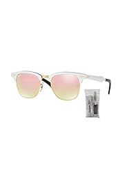 Ray-Ban RB3507 CLUBMASTER ALUMINIUM Gafas de sol para hombres para mujeres