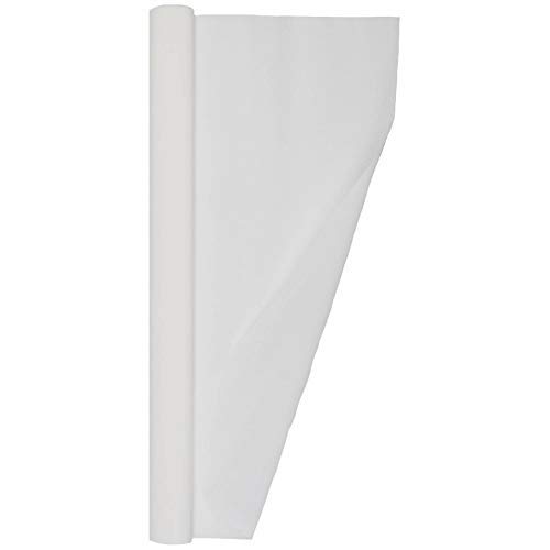 Crepe Paper Roll, Extra Fine Italian 40 g, 13.3 sqft, White