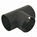 Tee,6" 24ga,Black primary