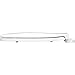 BEMIS 1800EC 000 Plastic Toilet Seat with Easy Clean & Change Hinges, ELONGATED, White