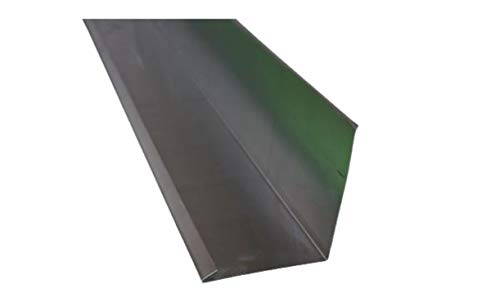 Wandanschlußblech 1 m lang Titanzink 0,7 mm (klein)