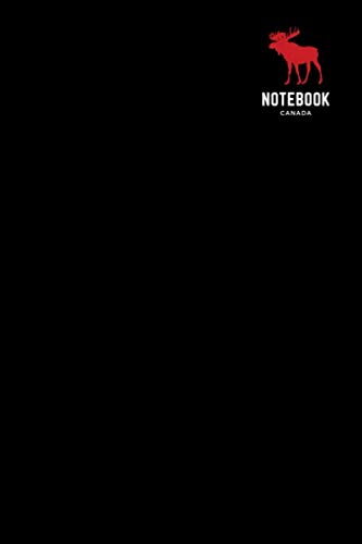 Notebook: Canada Moose Cover with Blank Lined Journal-Unlined Notebook for Students, Kids, and Teens for Writing and Notes-Journal sketchbook -A5 (6x9 inches)100 Pages